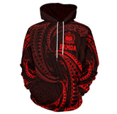 Samoan Hoodie - Red
